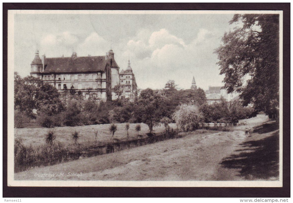 AK GÜSTROW - Schloss - 1943 - Guestrow