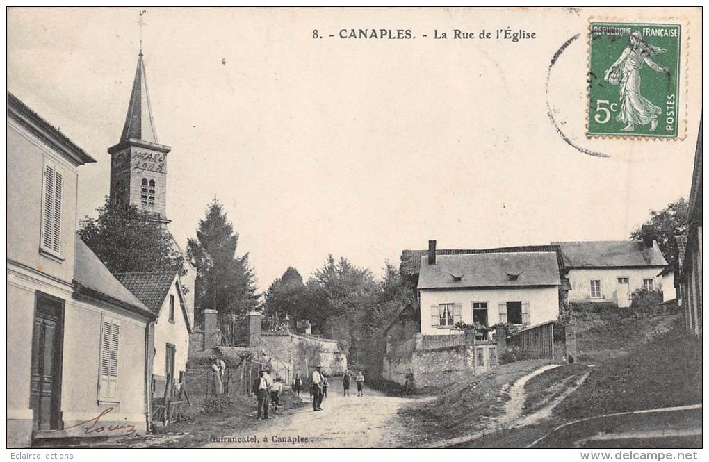 Canaples      80     La Rue De L'Eglise - Otros & Sin Clasificación
