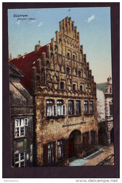 AK GÜSTROW - Hansenhaus - Mühlenstrasse - 1910 - Guestrow