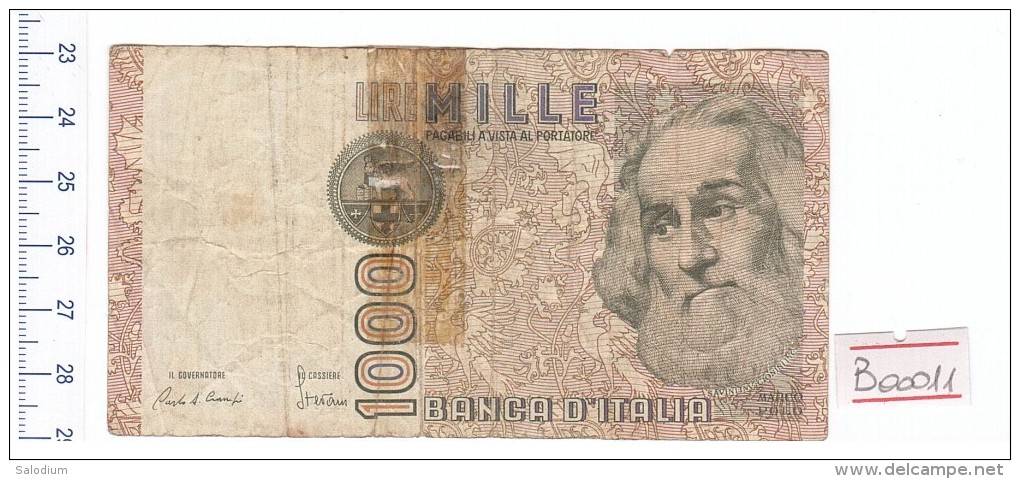 1982 - 1000 Lire Marco Polo - Italia - Banconota Banknote - 1000 Lire