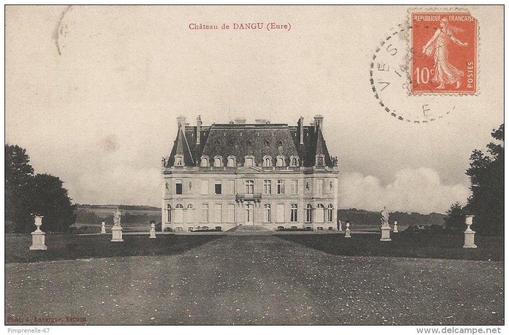 CPA Dangu - Le Château - Dangu