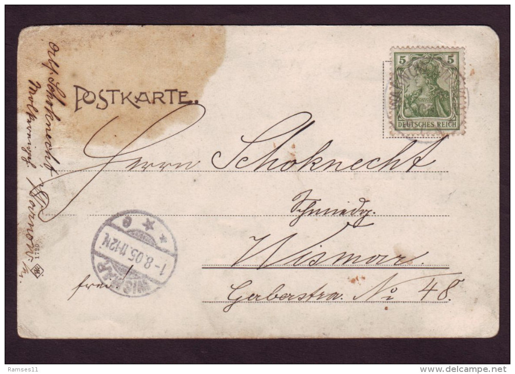 AK WARNOW Bei Grevesmühlen - Dorfansichten 1905 - Grevesmühlen