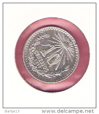 MEXICO 10 CENTAVOS 1919 SILVER KM429 TYPE - Mexique