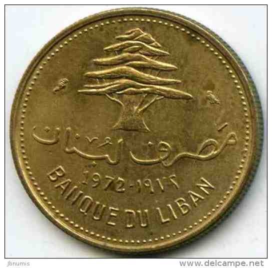 Liban Lebanon 10 Piastres 1972 KM 26 - Libanon