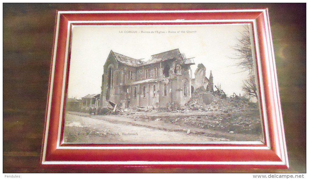 59   LA GORGUE	RUINE DE L EGLISE	816 HH   CIRCULE - Sonstige & Ohne Zuordnung