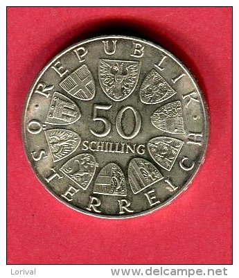 50 SCHILLING RENNER   1970 ( KM 2909  ) TTB  14 - Austria