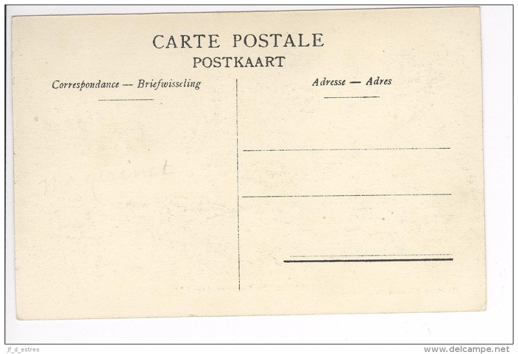 CP Deurne Anvers Château De Zwarten Arend Vers 1915 G. Hermans 900 - Antwerpen