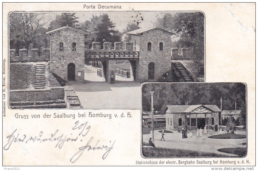Gruss Von Der Saalburg Im Taunus - Saalburg