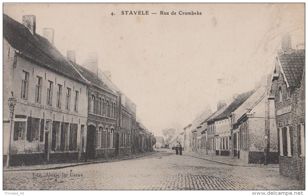 STAVELE ( RUE DE CROMBEKE ) - Staden