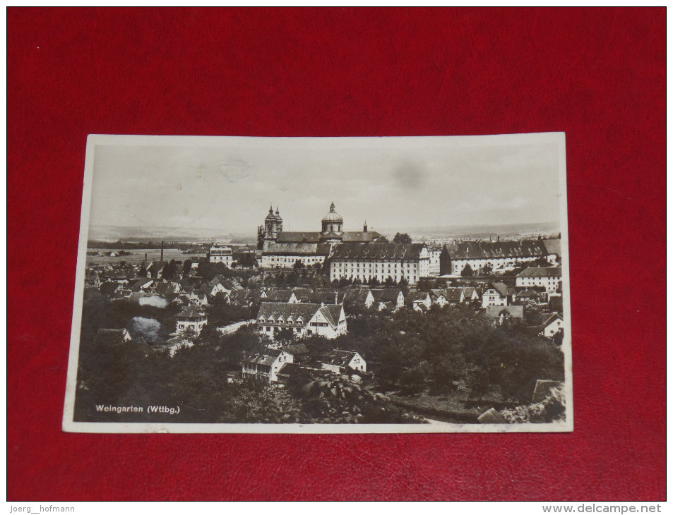 Weingarten Stadtansicht Bei Ravensburg Baden Württemberg Gebraucht Used Germany Postkarte Postcard - Ravensburg