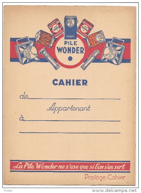 PROTEGE-CAHIER - PILE WONDER - W