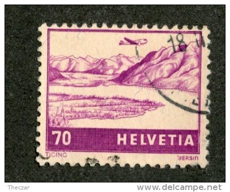 5662  Swiss 1941  Mi.# 391 (o) Scott # C31  (cat. .70€)  Offers Welcome! - Gebraucht