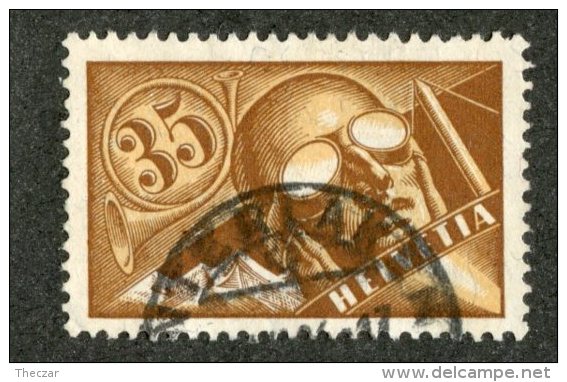 5674  Swiss 1923  Mi.#181 (o) Scott #C6  (cat. 60.€) Offers Welcome! - Gebraucht