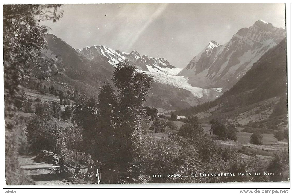 Lötschental - Säumerweg Bei Kippel            Ca. 1920 - Kippel