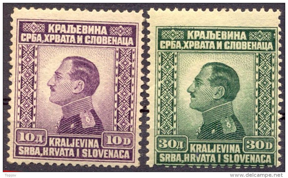 YUGOSLAVIA - JUGOSLAVIA - S.H.S. - King ALEKSANDER I  - **MNH - 1924 - Ungebraucht