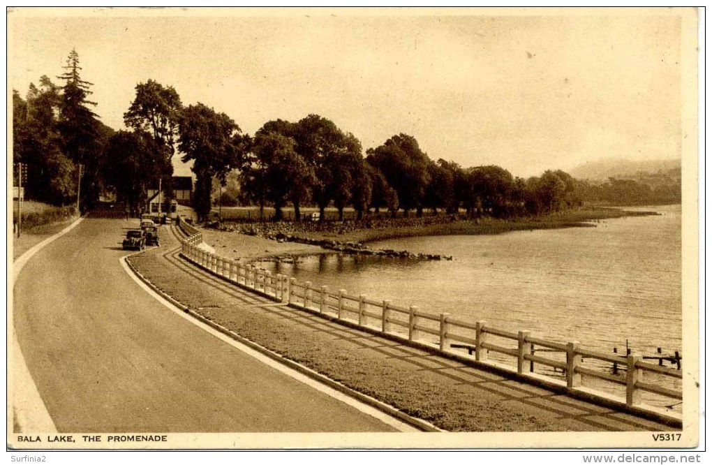 GWYNEDD - BALA LAKE - THE PROMENADE Gwy207 - Merionethshire