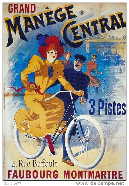 MAGNET (FRIDGE MAGNET) SIZE.7X5 CM. APROX -  Vintage Advertising Cycles - Sport