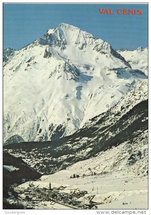 Val Cenis - Lanslebourg 1500 - 2800 M. - La Dent Parrachée 3684 M. Photo Bernard Grange - Val Cenis