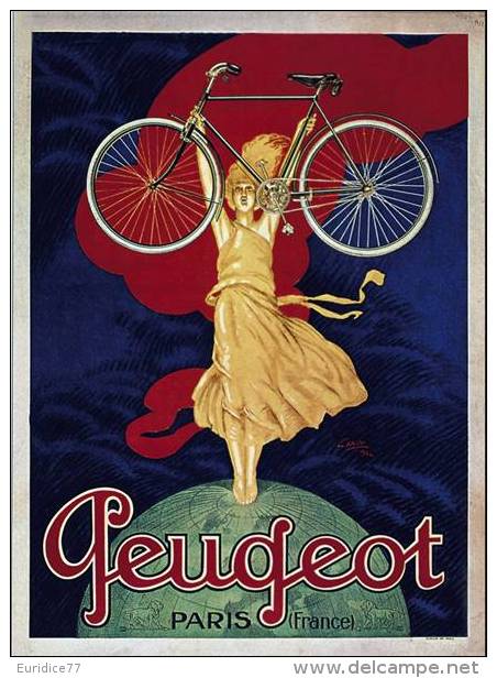 MAGNET (FRIDGE MAGNET) SIZE.7X5 CM. APROX -  Vintage Advertising Cycles - Deportes