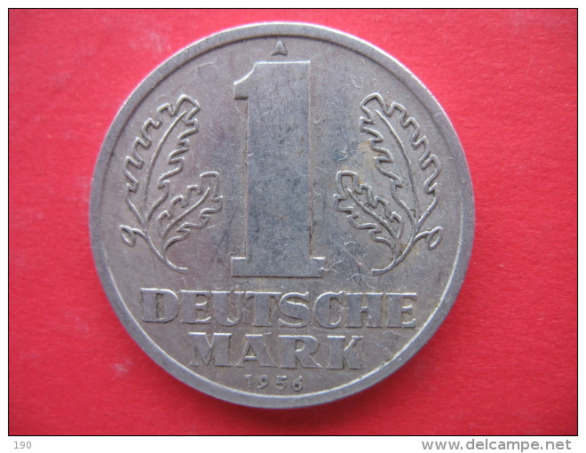 1 MARK 1956 A DDR - 1 Marco