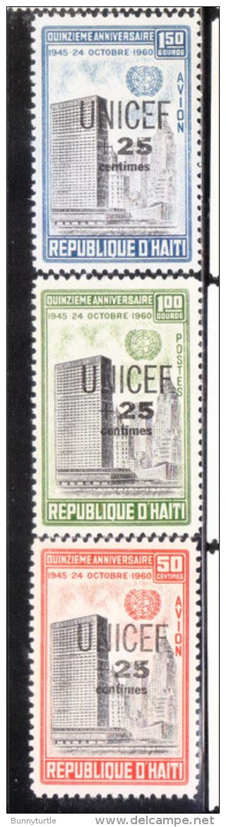 Haiti 1961 UNICEF Surcharged MNH - Haïti