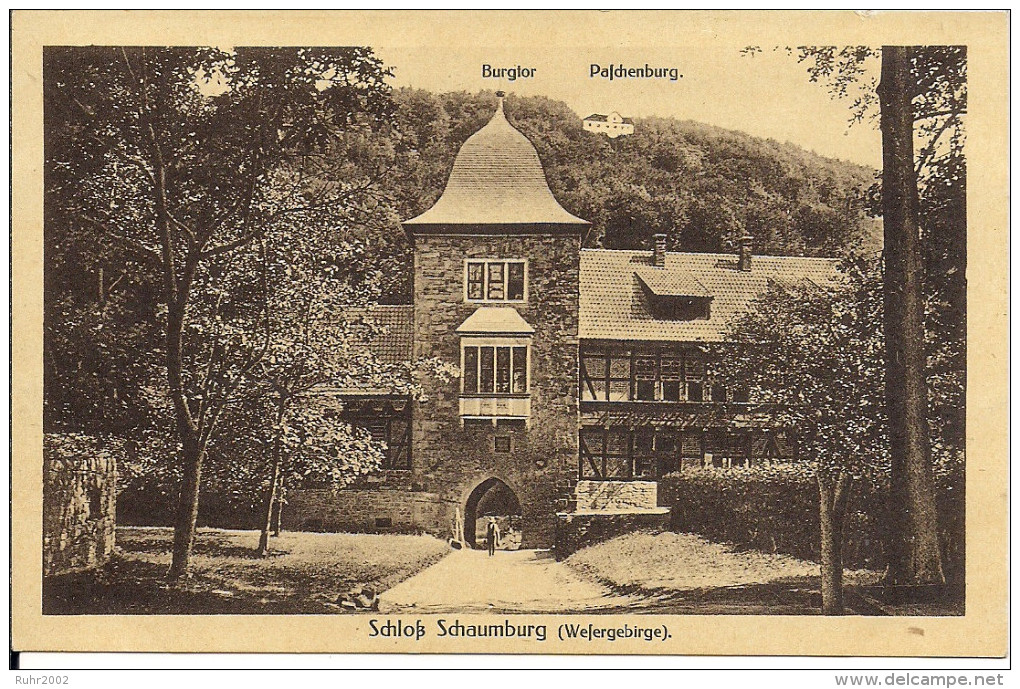 Schloß Schaumburg / Wesergebirge (1919) - Schaumburg