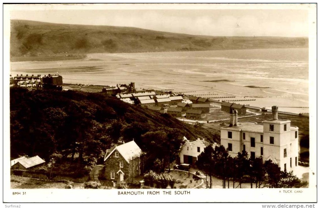 GWYNEDD - BARMOUTH FROM THE SOUTH RP Gwy222 - Merionethshire