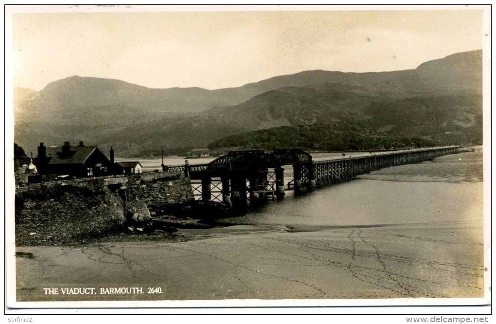 GWYNEDD - BARMOUTH - THE VIADUCT RP Gwy224 - Merionethshire