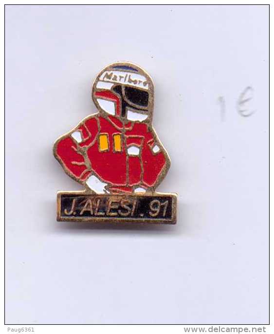 PINS F1 MARLBORO  JEAN ALESI - F1