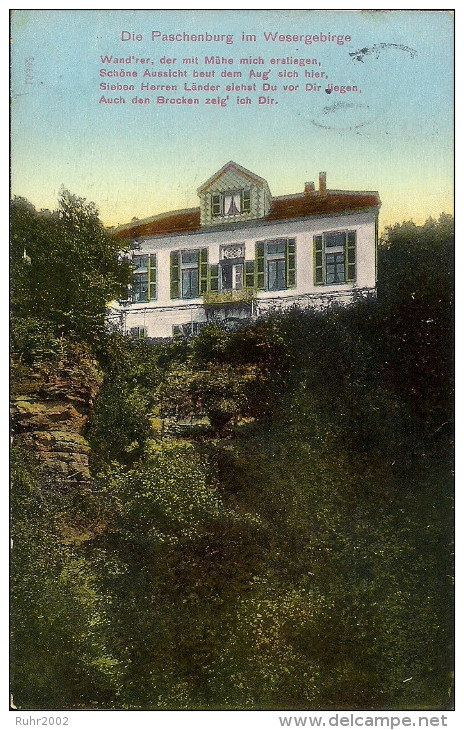 Paschenburg Im Wesergebirge (1915) - Schaumburg