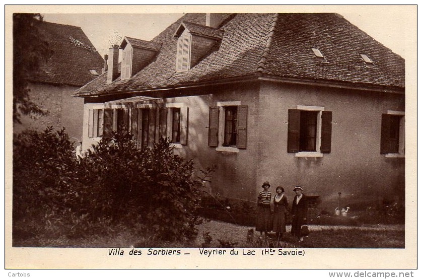 74 VEYRIER-du-LAC   Villa Des Sorbiers - Veyrier