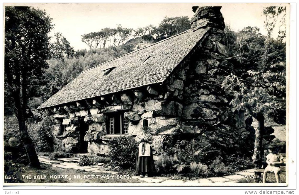 GWYNEDD - BETTWS-Y-COED - THE UGLY HOUSE RP Gwy261 - Caernarvonshire