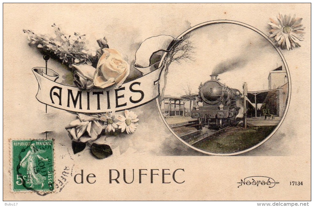 RUFFEC-LA GARE-AMITIES-BE - Ruffec