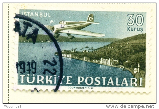 TURKEY  -  1949  Air  30k   Used As Scan - Unused Stamps