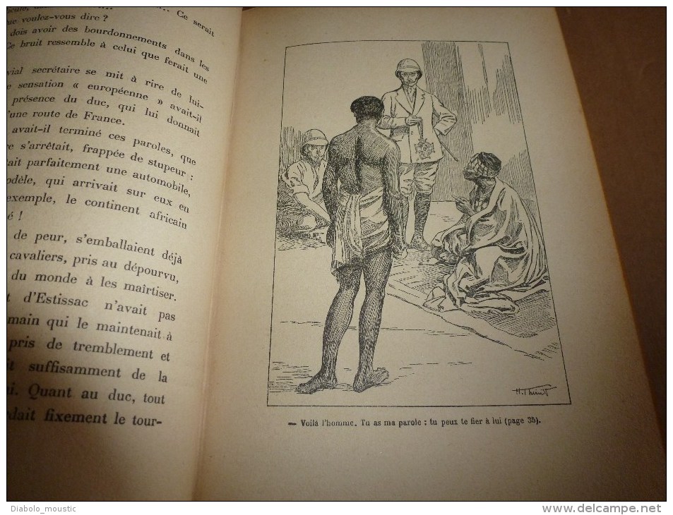 1900 ?  PERDU en AFRIQUE illustrations de Thiriet