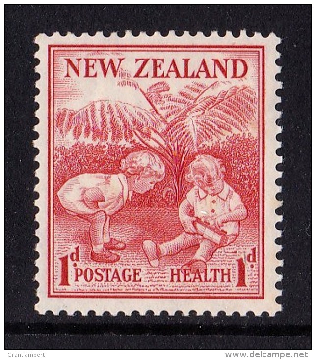 New Zealand 1938 Health Stamp - Children Playing MH - See Notes - Unused Stamps