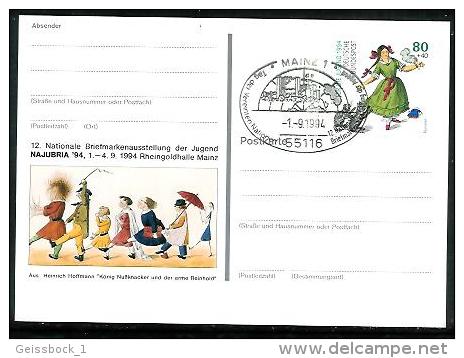 Bund 1994:   PSo  34  Mit Stemel "Mainz"    (C010) - Postcards - Used