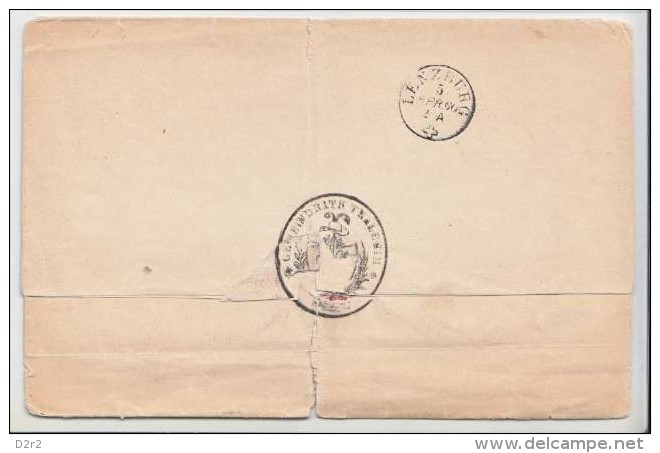 LETTRE AVEC CACHET LINEAIRE DE "THALNEIM" !!!!!!!!!A VOIR - ...-1845 Prephilately