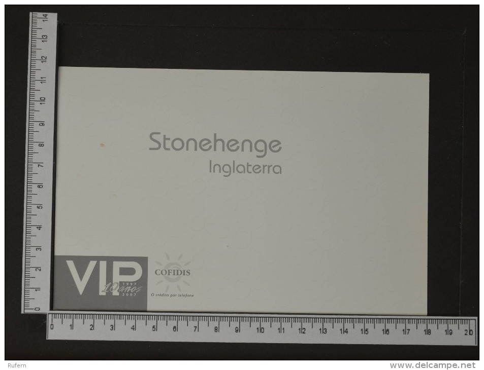 STONEHENGE - GREAT BRITAIN - 2 Scans (Nº10717) - Stonehenge