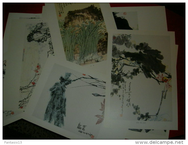 Portfolio  20 Peinture Chinoise 1979 / En Chinois  Art CHINE - Cultural
