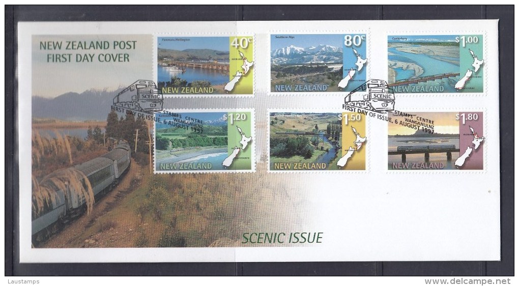 New Zealand 1997 Scenic Issue FDC - FDC