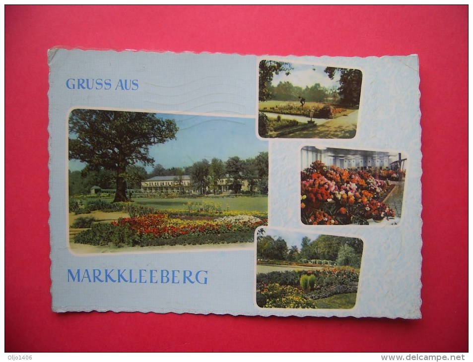 Gruss Aus Markkleberg; 4-Bild-Karte (D-H-D-Sn28) - Markkleeberg