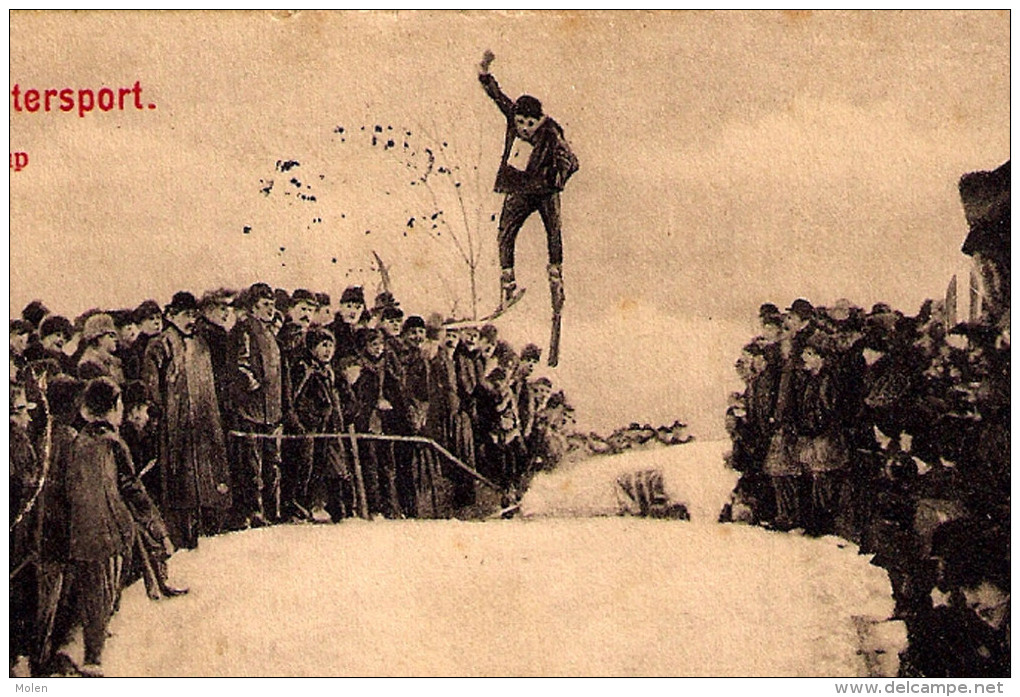 THE JUMP SKIING Virden Mantoba CANADA WINTERSPORT SAUT à SKIS SPORTS D HIVER SKI SKIEN SKIFAHREN ESQUI SCI SHI 1876 - Andere & Zonder Classificatie