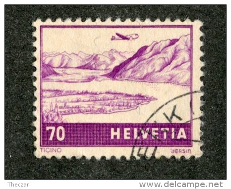 5679  Swiss 1941  Mi.#391 (o) Scott #C31  (cat. .70€) Offers Welcome! - Gebraucht