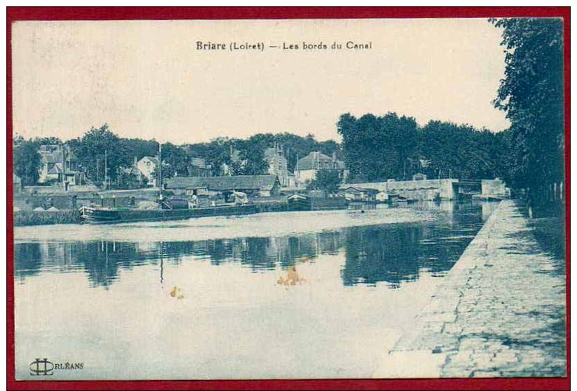 45.BRIARE. BORDS DU CANAL. - Briare