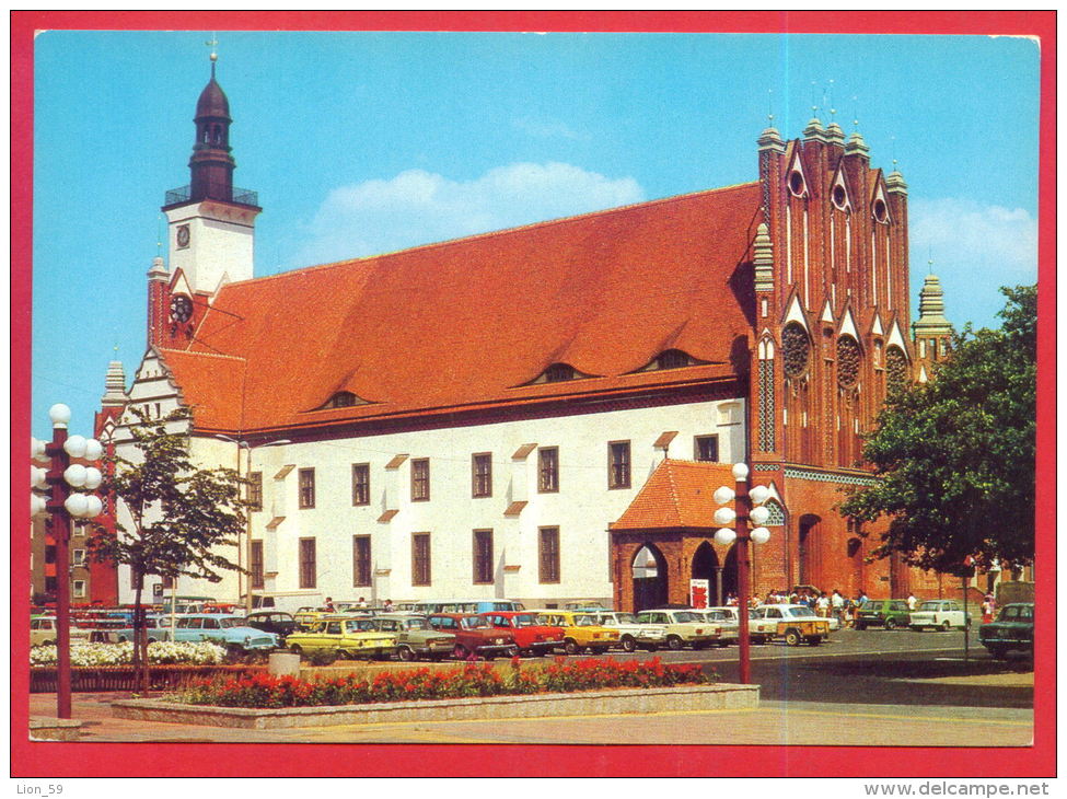 161687 / Frankfurt Oder - RATHAUS , CAR - Germany Deutschland Allemagne Germania - Frankfurt A. D. Oder