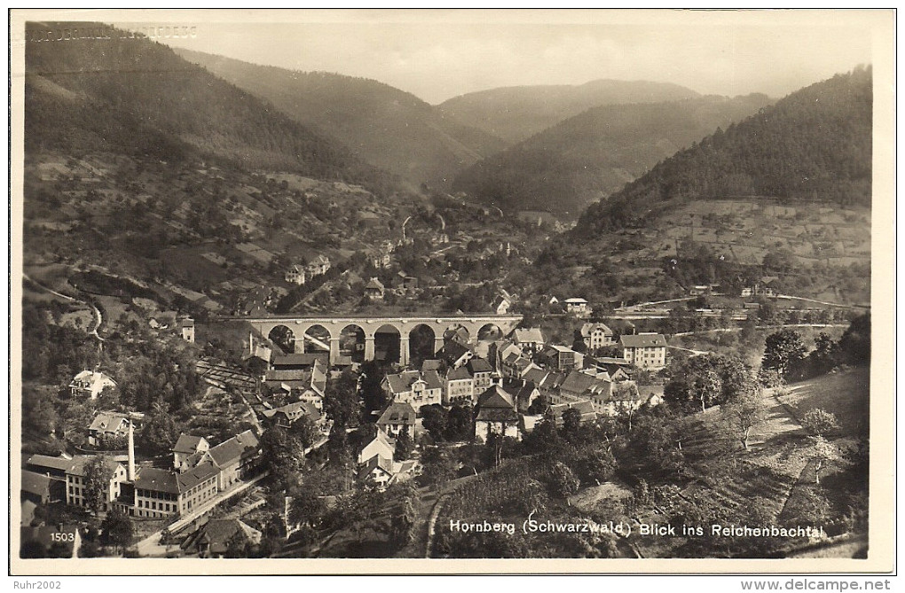 Hornberg (Schwarzwald) - Blick Ins Reichenbachtal  (ca. 1927) - Hornberg