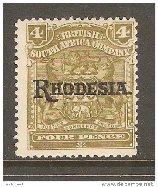 RHODESIA    Scott  # 87*  VF MINT LH - Autres & Non Classés