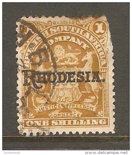 RHODESIA    Scott  # 92 USED FAULTS - Andere & Zonder Classificatie