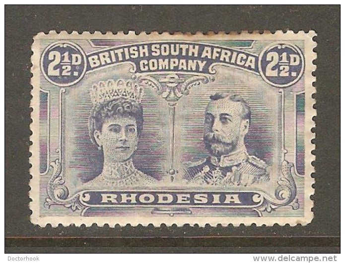 RHODESIA    Scott  # 104* VF MINT HINGED - Autres & Non Classés